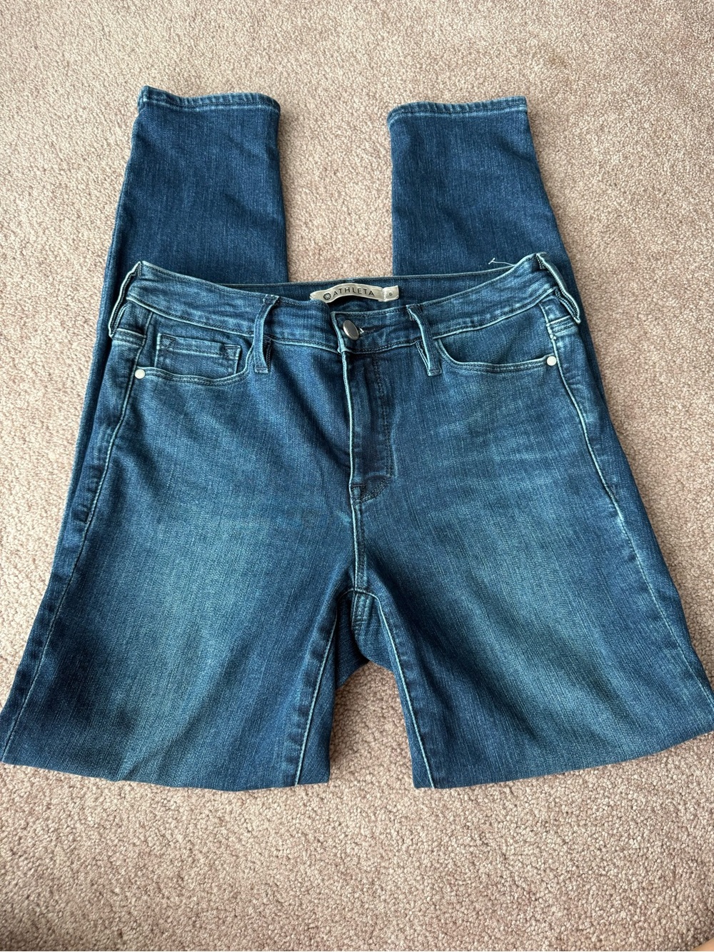 Athleta Women's Skinny Jeans in Deep Indigo